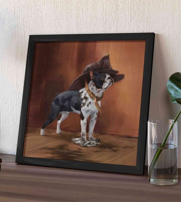 Boston Fire Dog<div>Giclée Print</div>