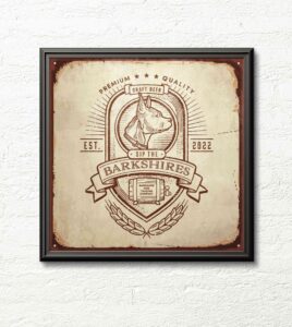 Sip the Barkshires<div>Giclée Print</div>