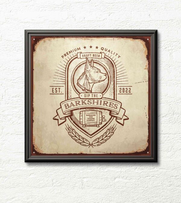 Sip the Barkshires<div>Giclée Print</div>